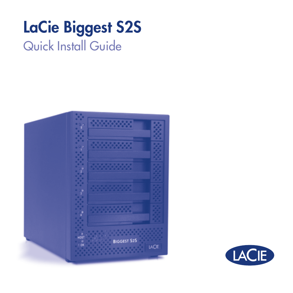 LaCie S2S User Manual | 24 pages