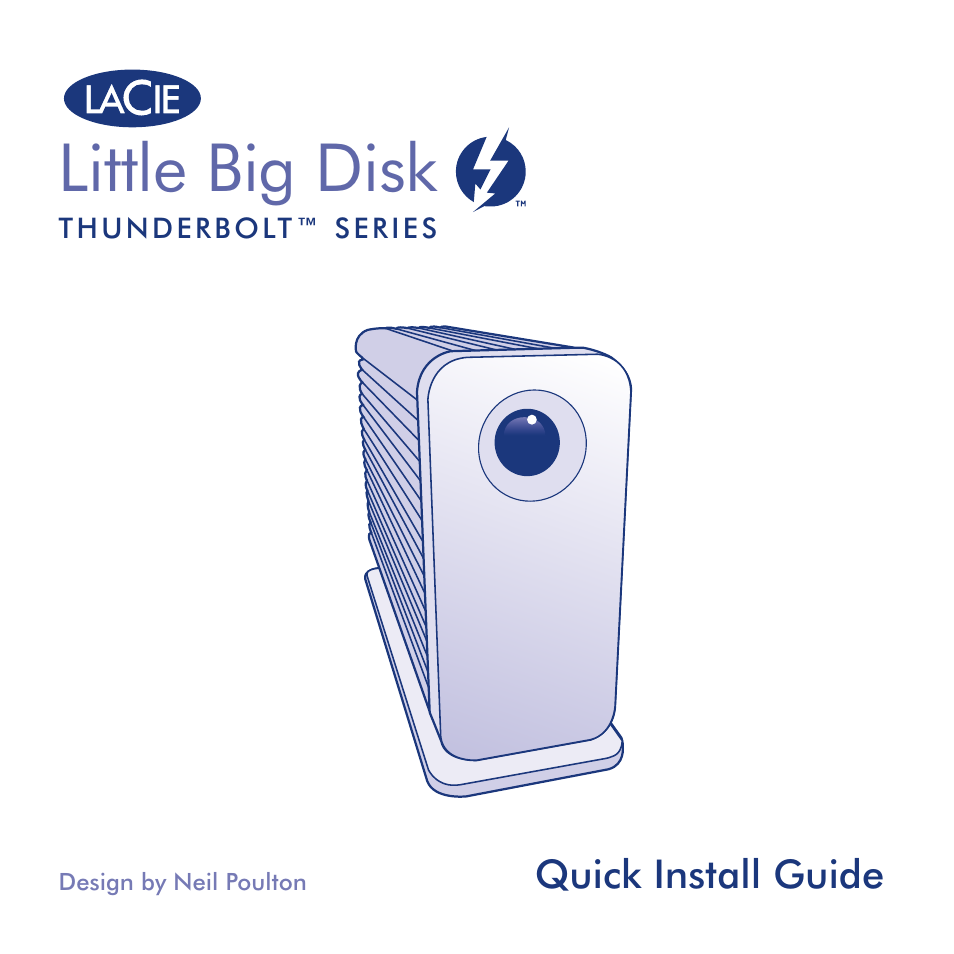 LaCie Little Big Disk Thunderbolt Series User Manual | 24 pages