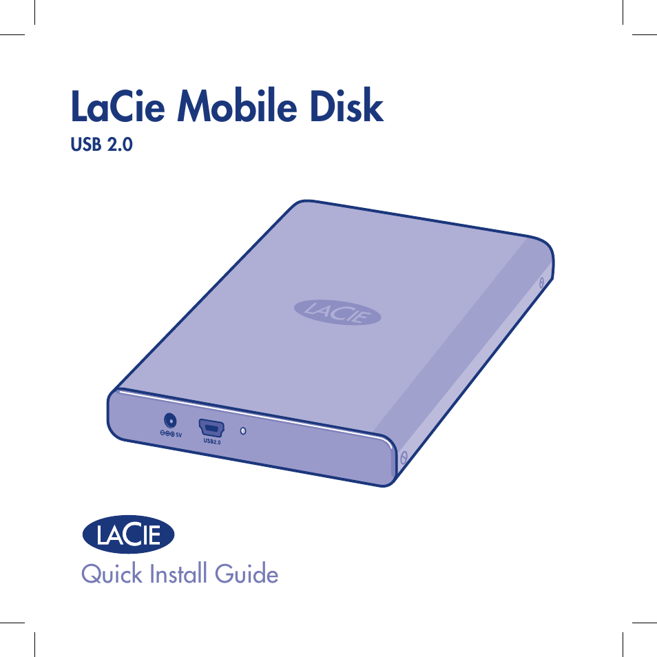 LaCie Mobile Disk User Manual | 22 pages