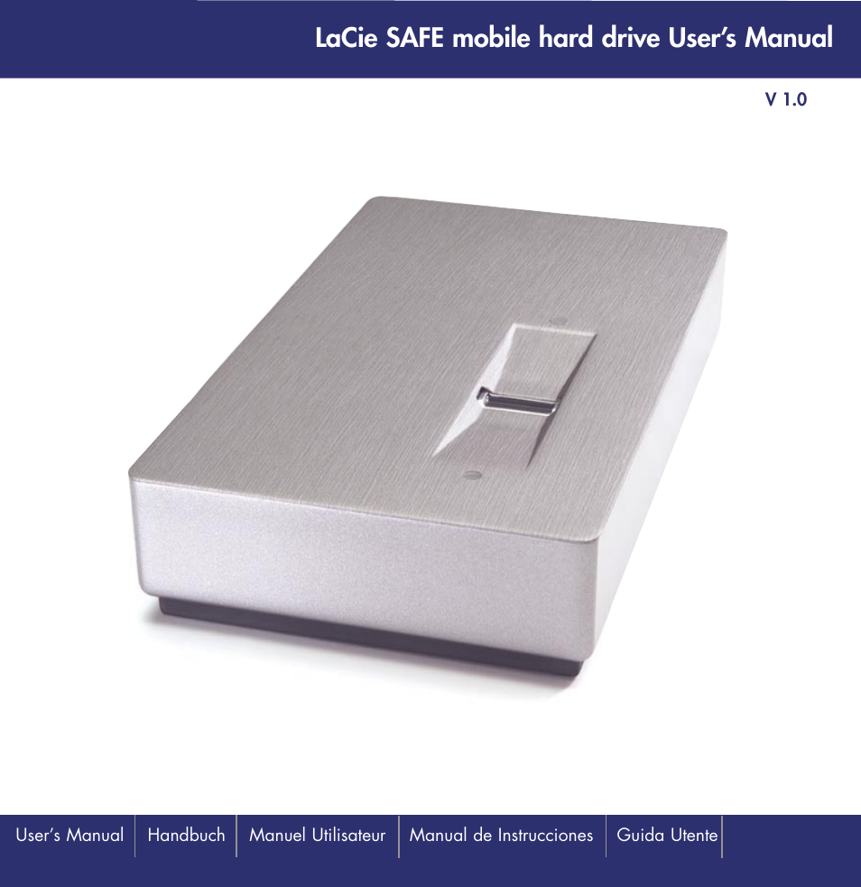 LaCie 1.0 User Manual | 51 pages