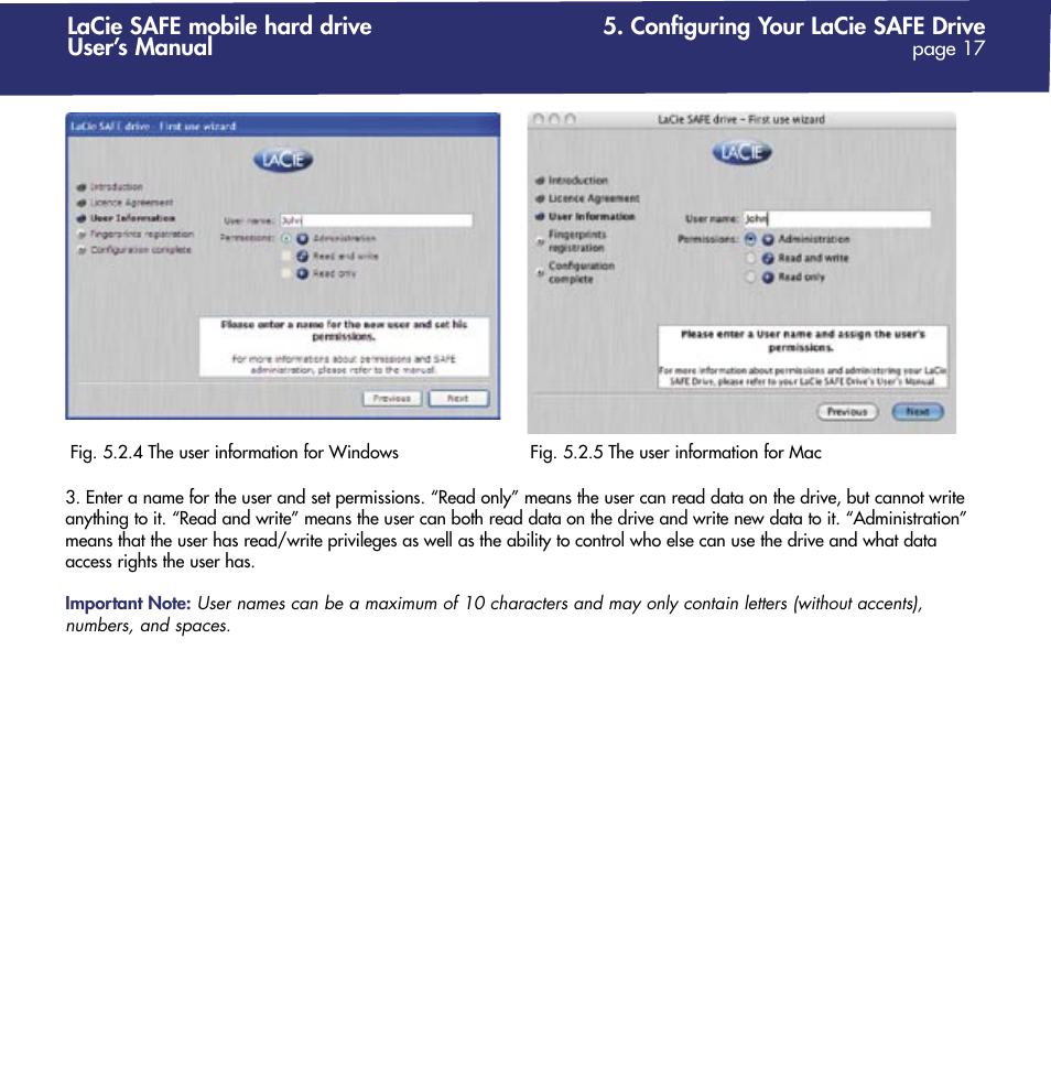 LaCie 1.0 User Manual | Page 18 / 51