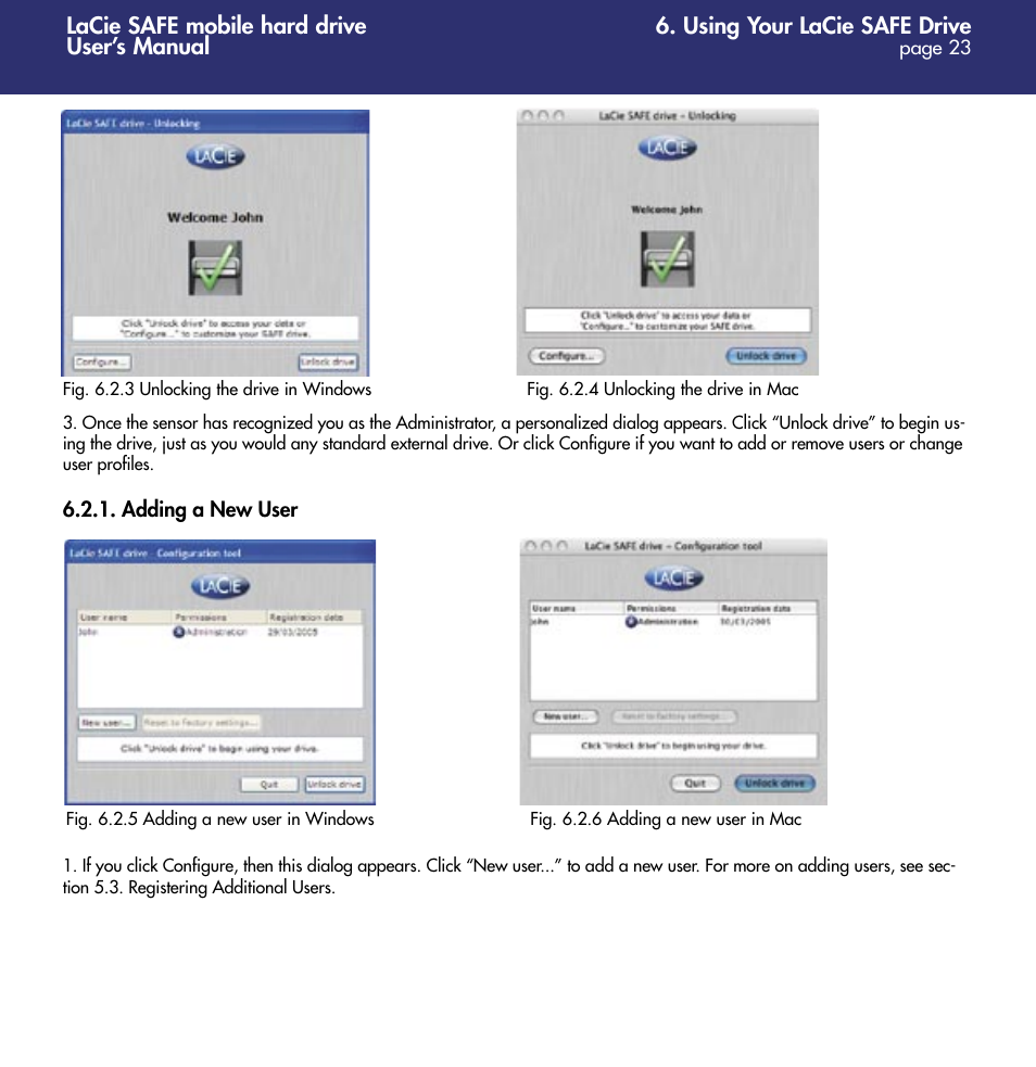 LaCie 1.0 User Manual | Page 24 / 51