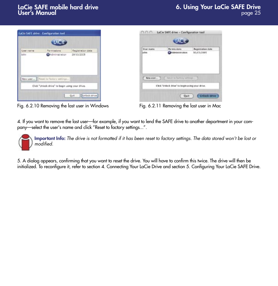 LaCie 1.0 User Manual | Page 26 / 51