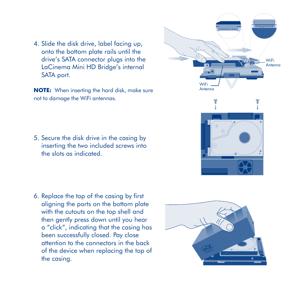 LaCie La Cinema Mini BridgeHD User Manual | Page 7 / 48