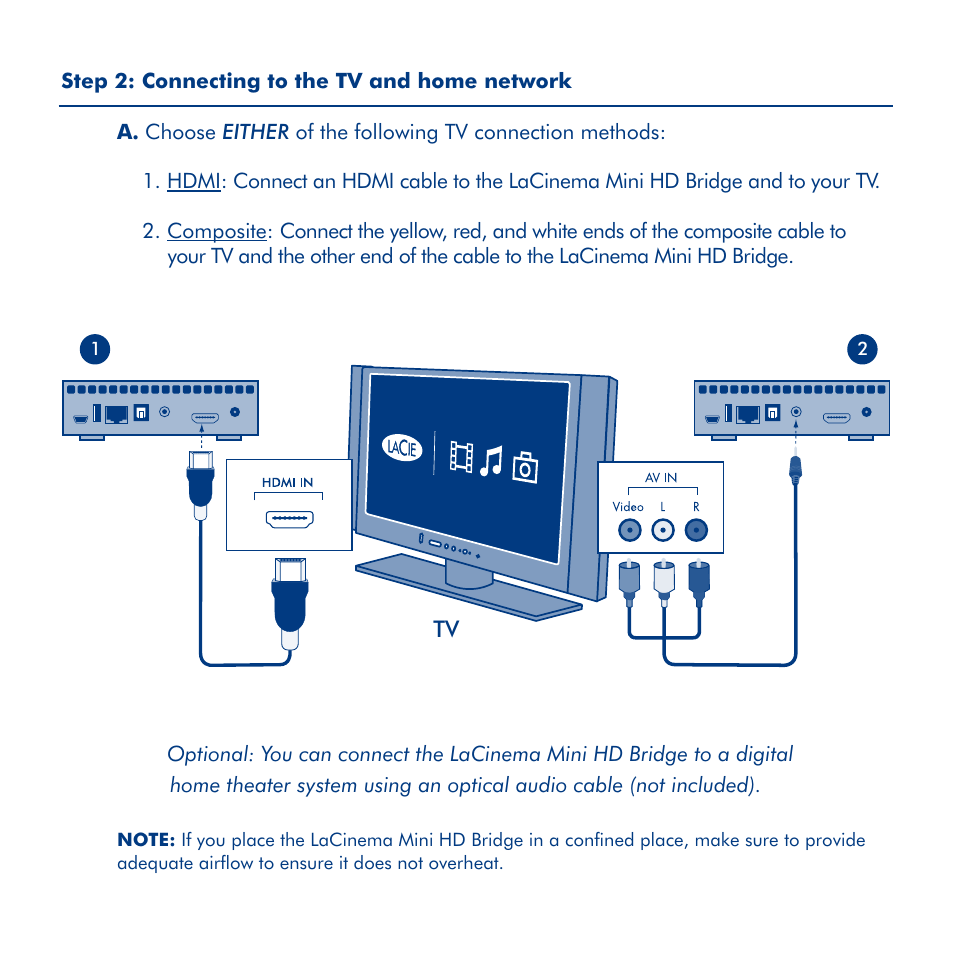 LaCie La Cinema Mini BridgeHD User Manual | Page 9 / 48