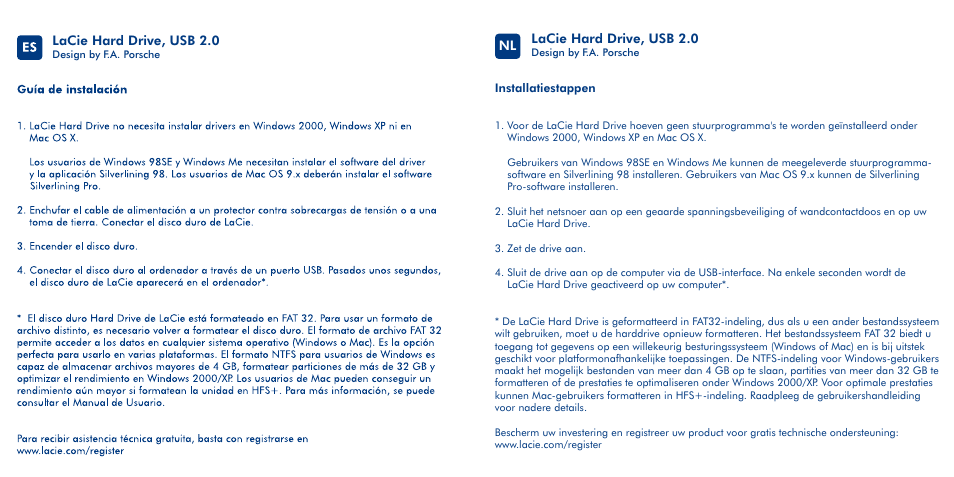 LaCie Design By F.A. Porsche User Manual | Page 5 / 13