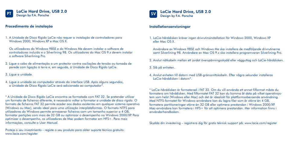 LaCie Design By F.A. Porsche User Manual | Page 6 / 13