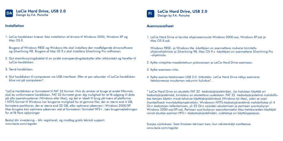 LaCie Design By F.A. Porsche User Manual | Page 7 / 13