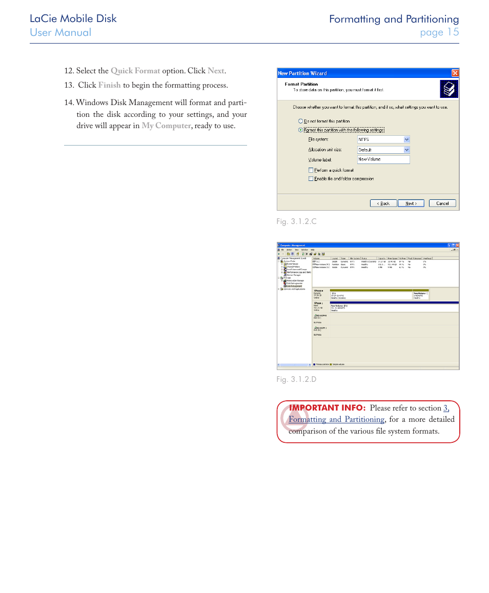 LaCie USB 2.0 User Manual | Page 15 / 25
