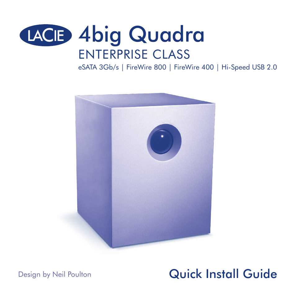 LaCie 4big Quadra User Manual | 28 pages