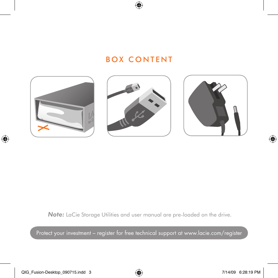 LaCie Starck Desktop User Manual | Page 3 / 24