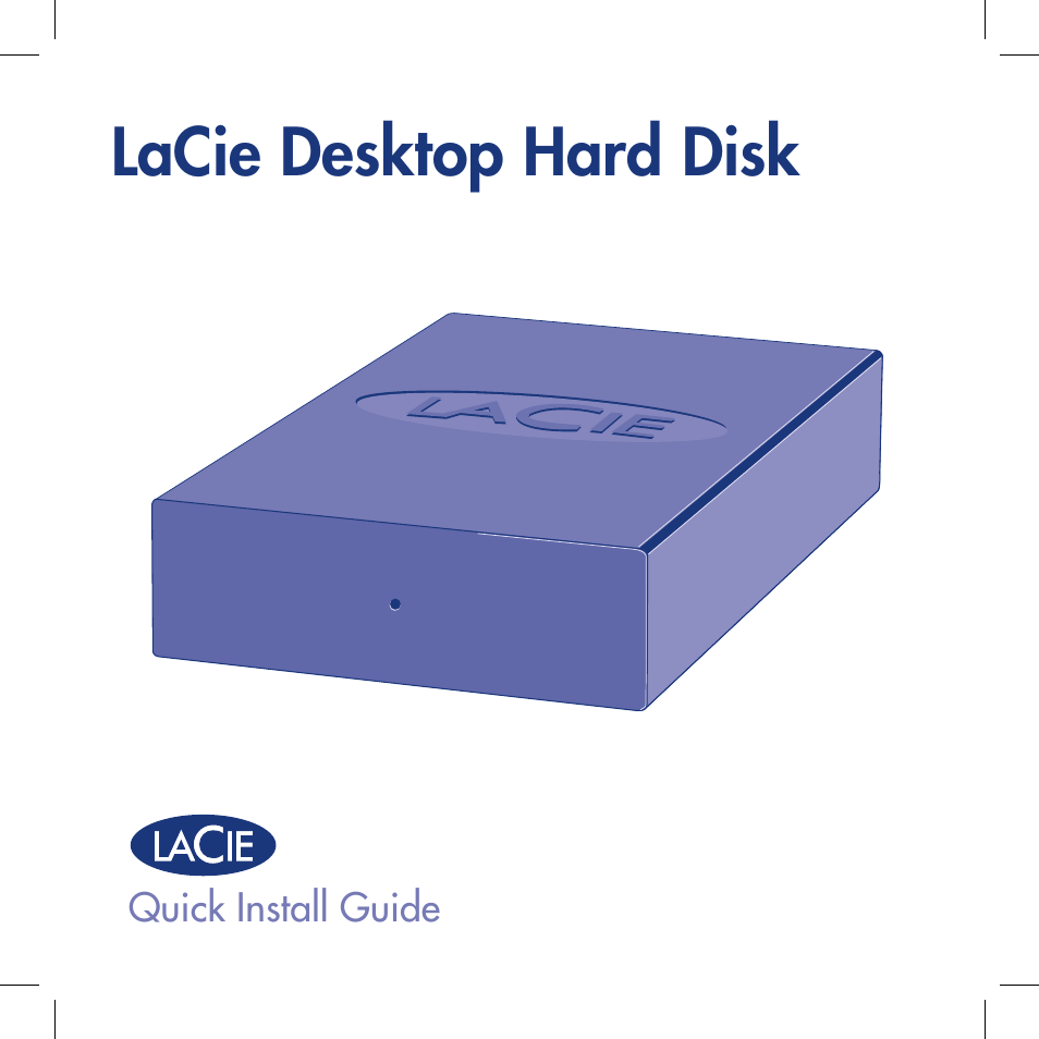 LaCie Computer Drive User Manual | 22 pages