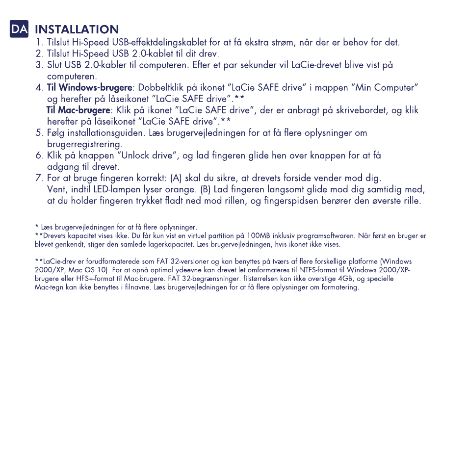 LaCie SAFE Mobile User Manual | Page 18 / 22