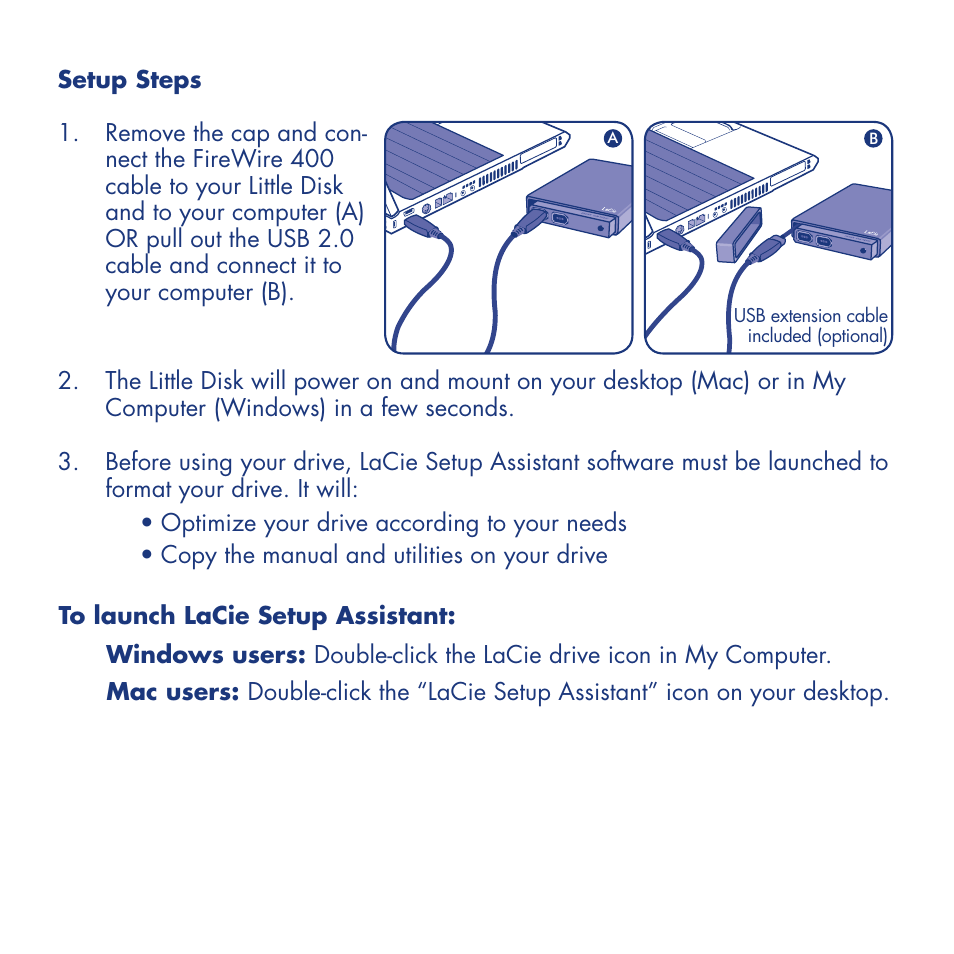 LaCie Little Disk User Manual | Page 3 / 40