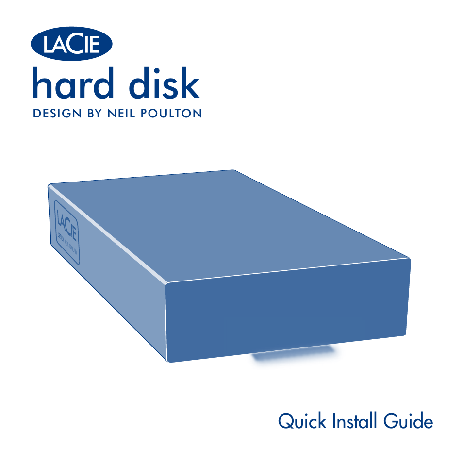 LaCie Design By Neil Poulton User Manual | 26 pages
