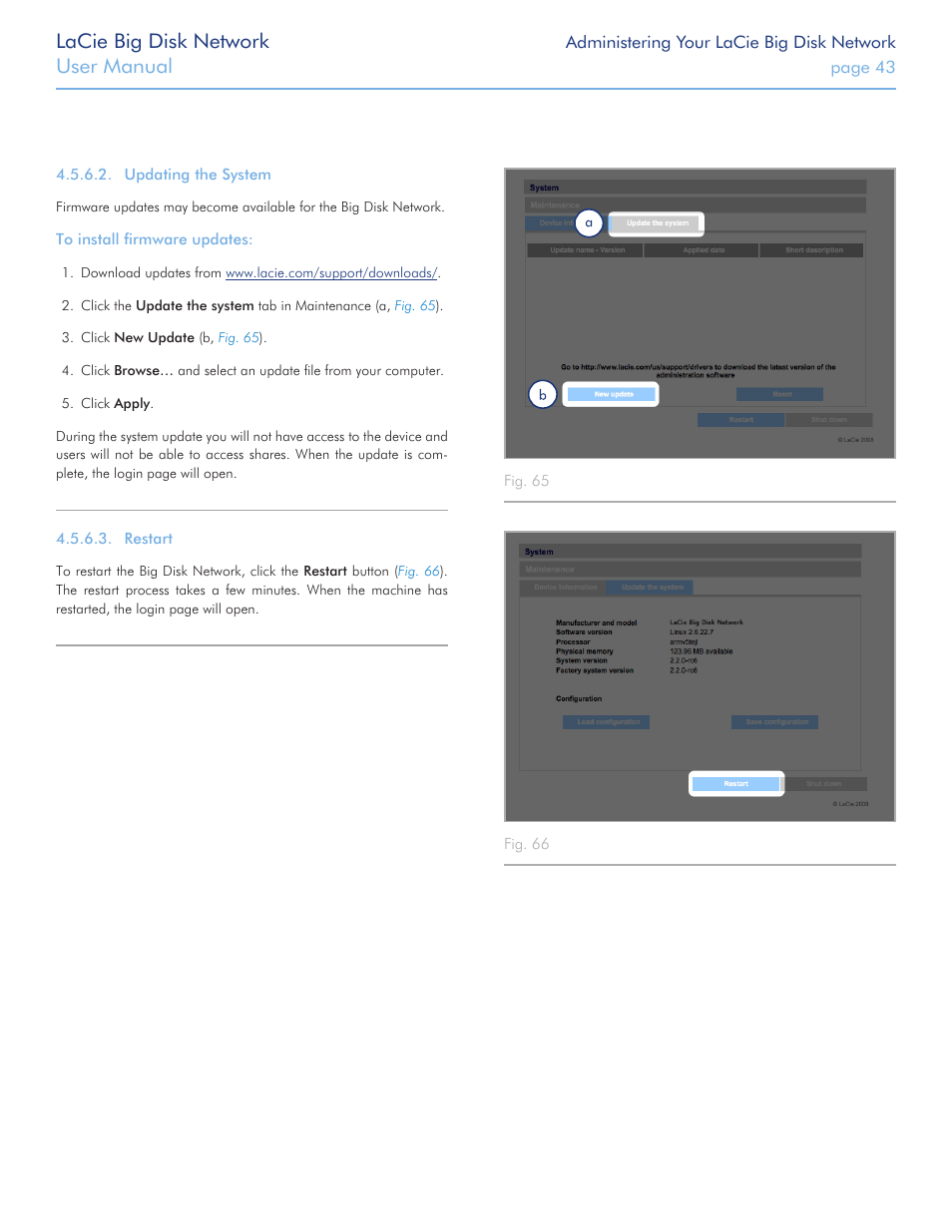 Lacie big disk network, User manual | LaCie Big Disk Network User Manual | Page 43 / 56