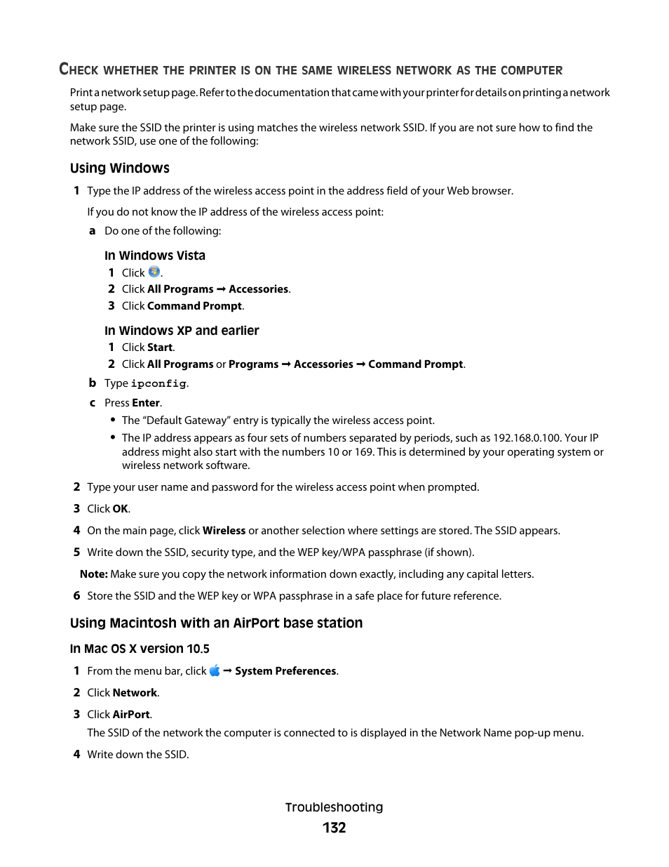 Lexmark 5600 Series User Manual | Page 132 / 173