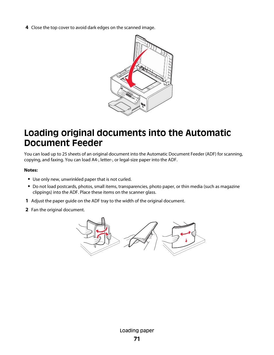 Lexmark 5600 Series User Manual | Page 71 / 173