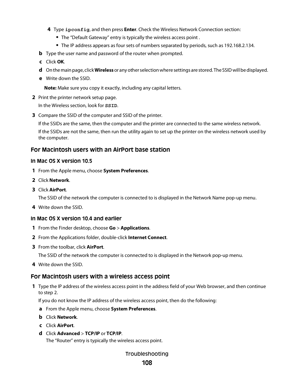 Lexmark 30E User Manual | Page 108 / 144