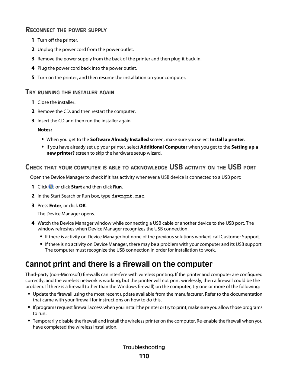 Lexmark 30E User Manual | Page 110 / 144