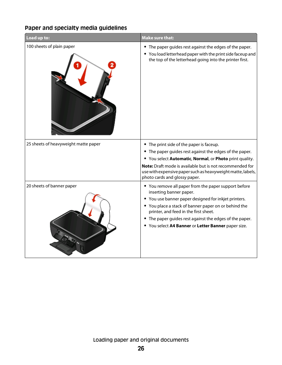 Lexmark 30E User Manual | Page 26 / 144