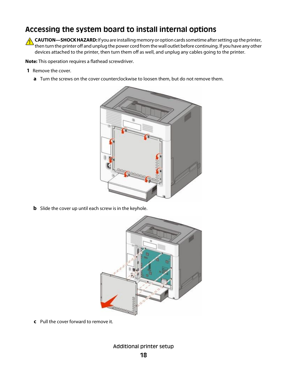 Lexmark 280 User Manual | Page 18 / 217