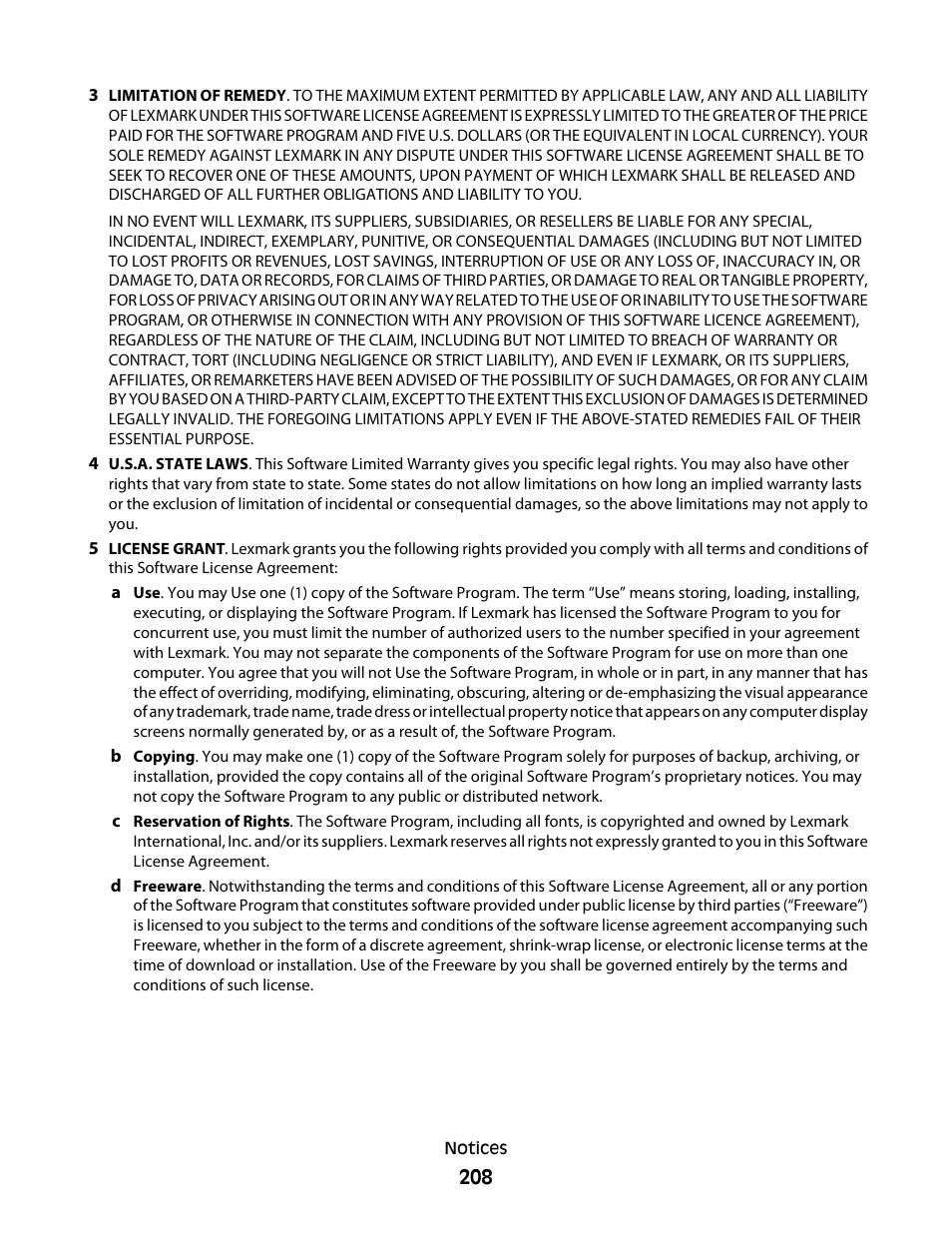 Lexmark 280 User Manual | Page 208 / 217