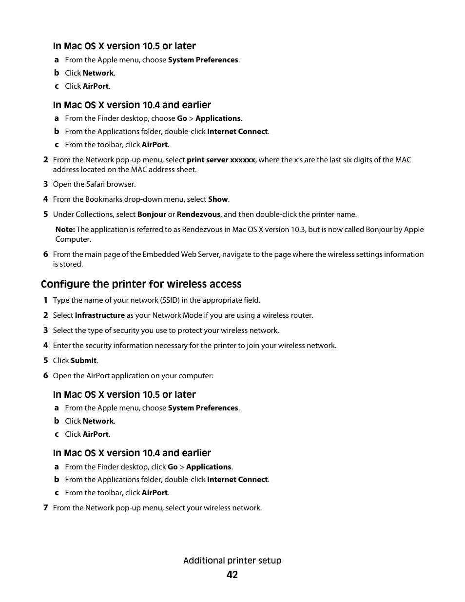 Lexmark 280 User Manual | Page 42 / 217