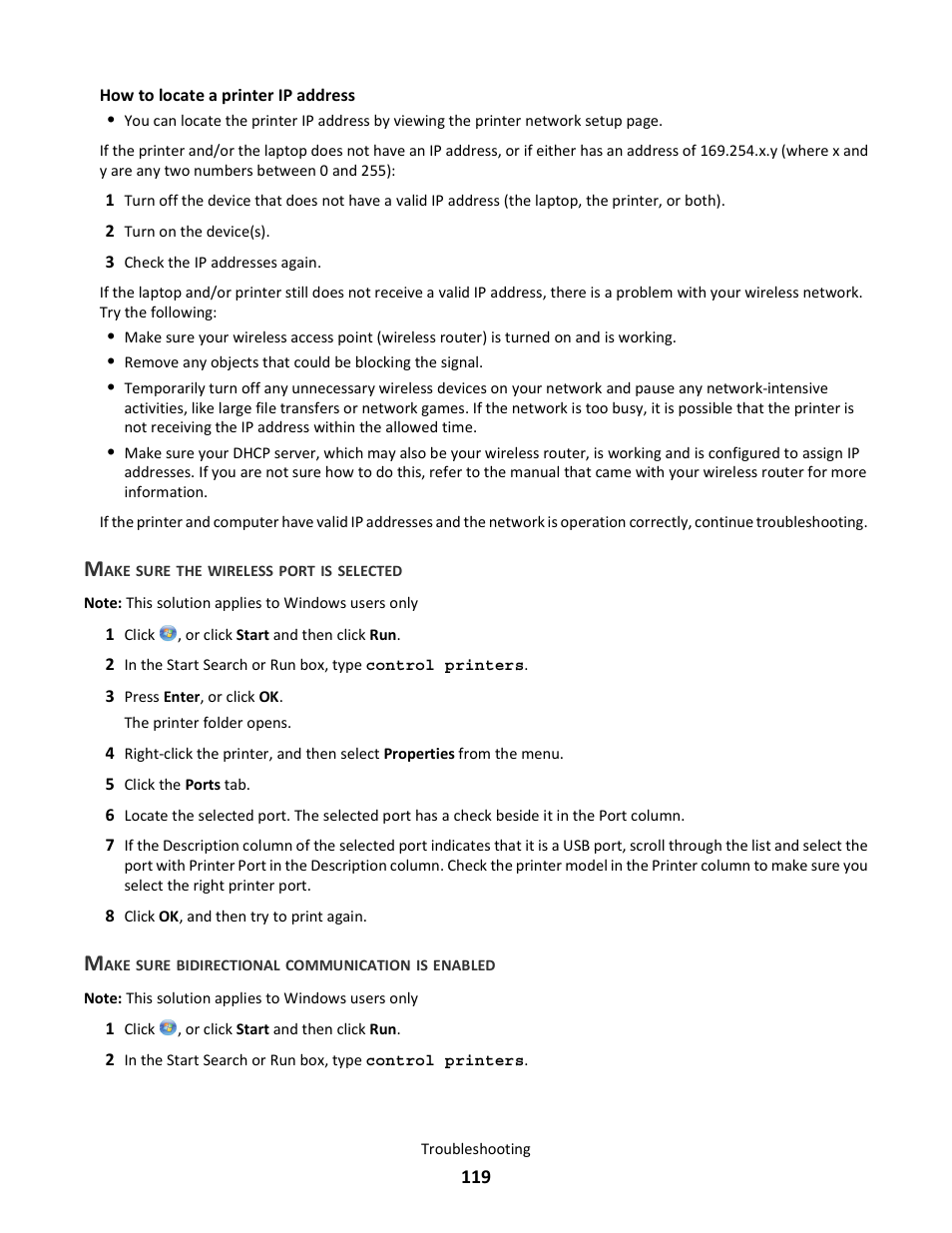 Lexmark 101 User Manual | Page 119 / 144