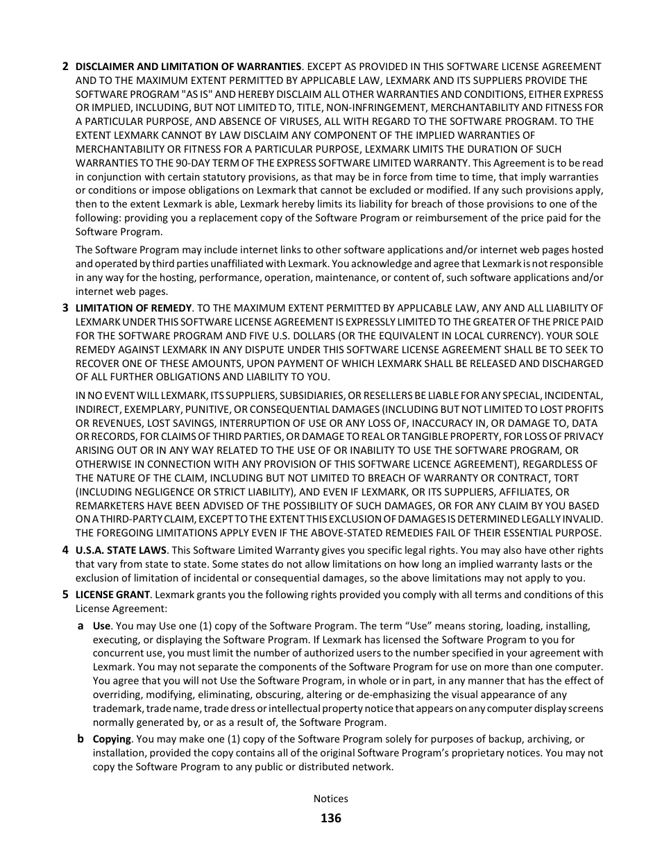 Lexmark 101 User Manual | Page 136 / 144