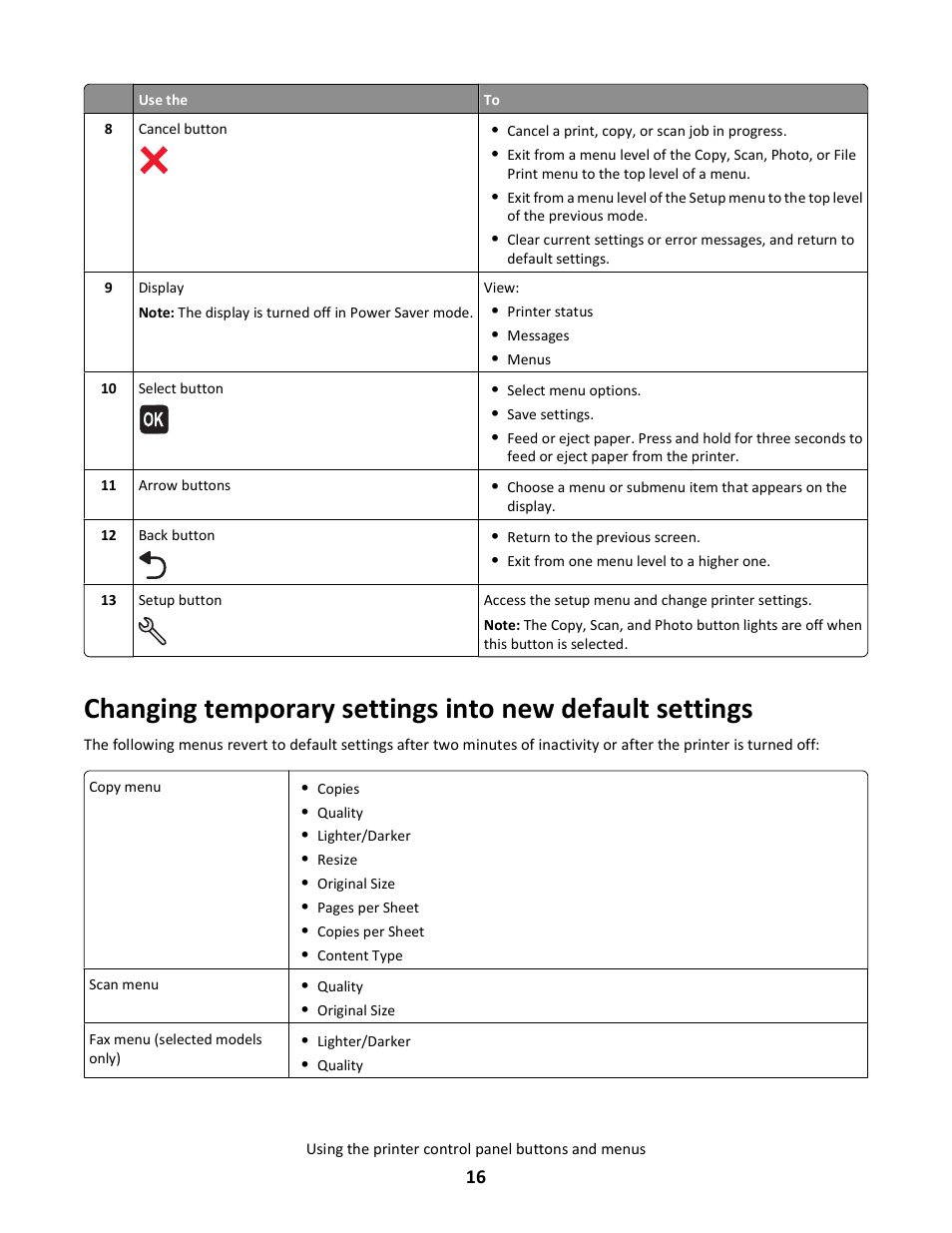 Lexmark 101 User Manual | Page 16 / 144