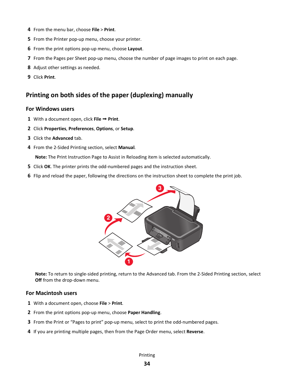 Lexmark 101 User Manual | Page 34 / 144