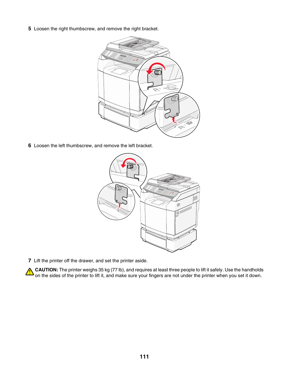 Lexmark X500N User Manual | Page 111 / 150