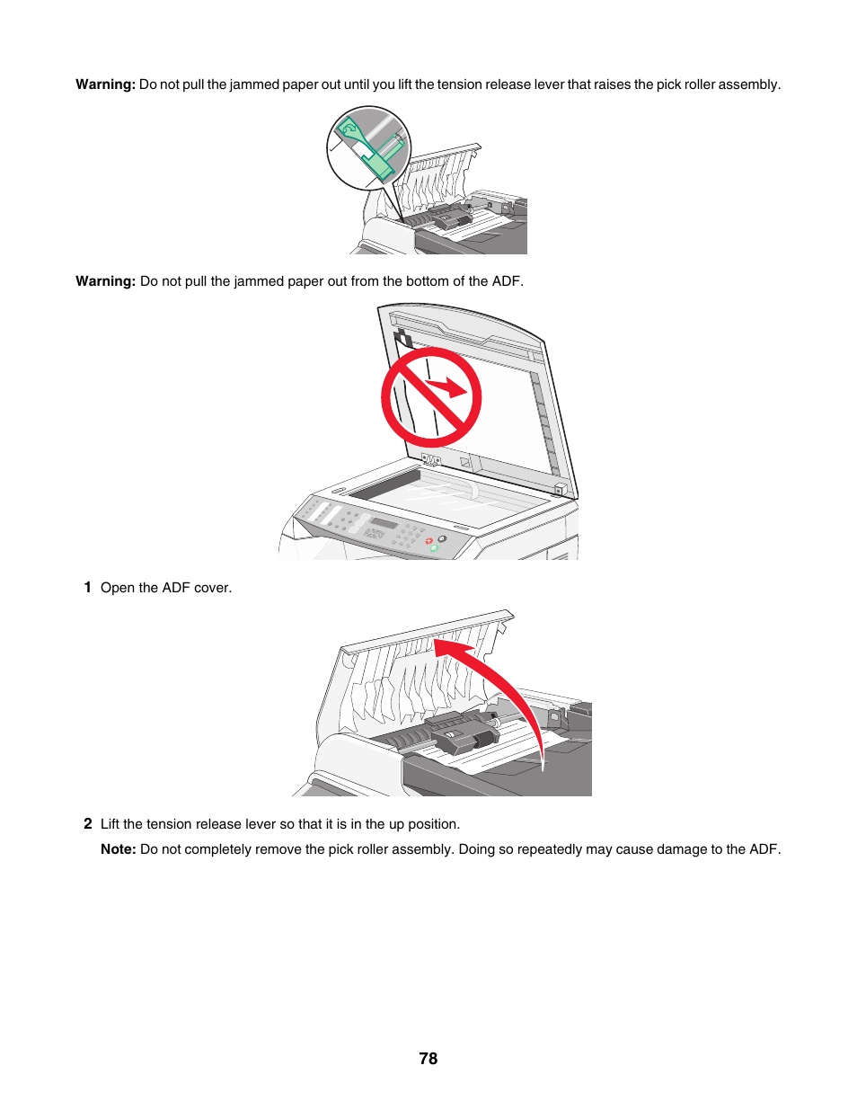 Lexmark X500N User Manual | Page 78 / 150