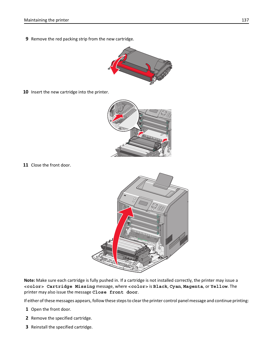 Lexmark 410 User Manual | Page 137 / 213