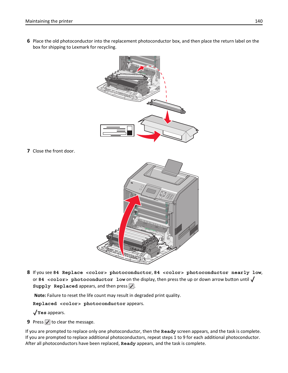 Lexmark 410 User Manual | Page 140 / 213