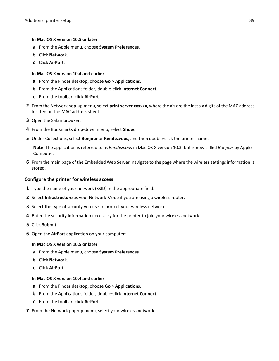 Lexmark 410 User Manual | Page 39 / 213