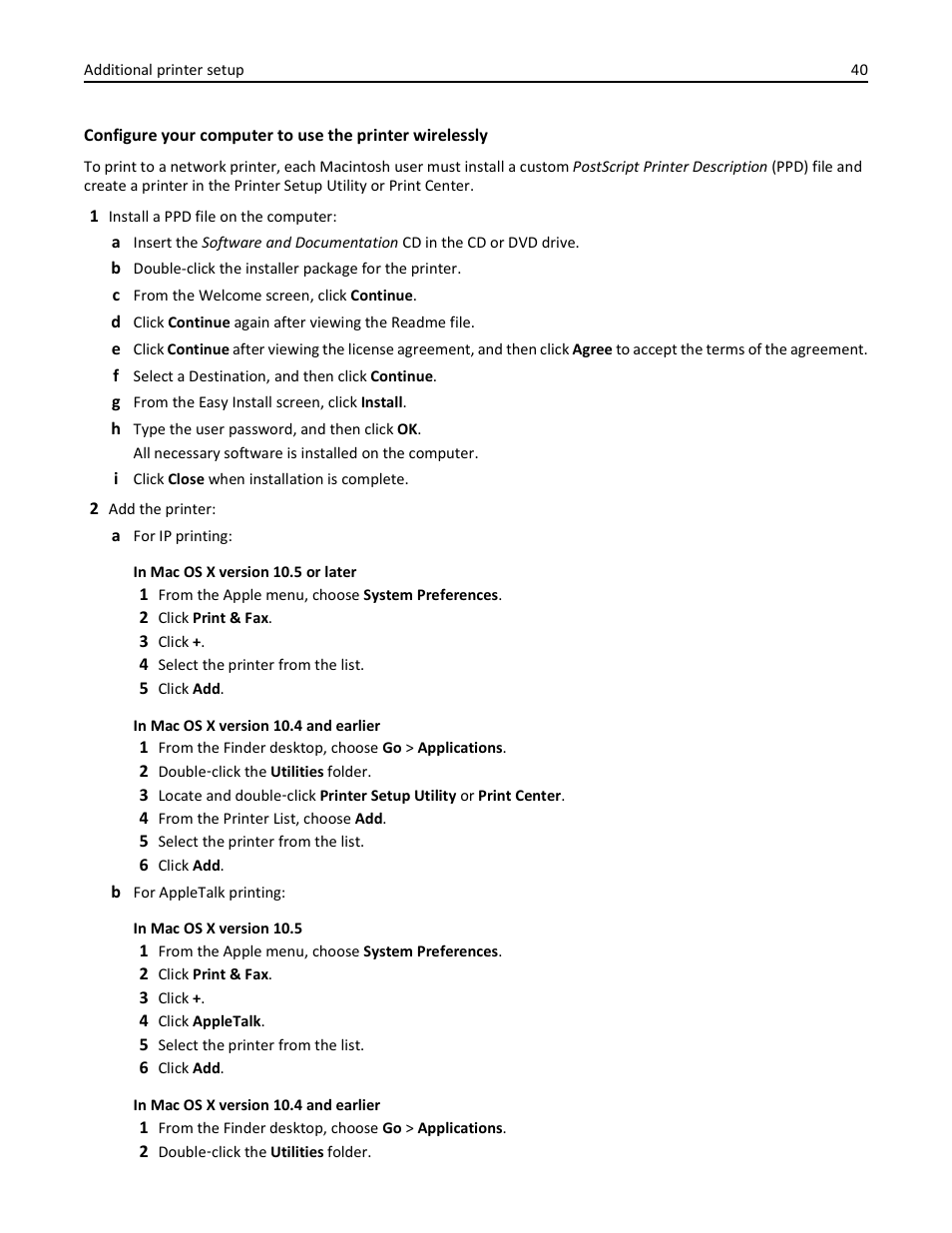 Lexmark 410 User Manual | Page 40 / 213