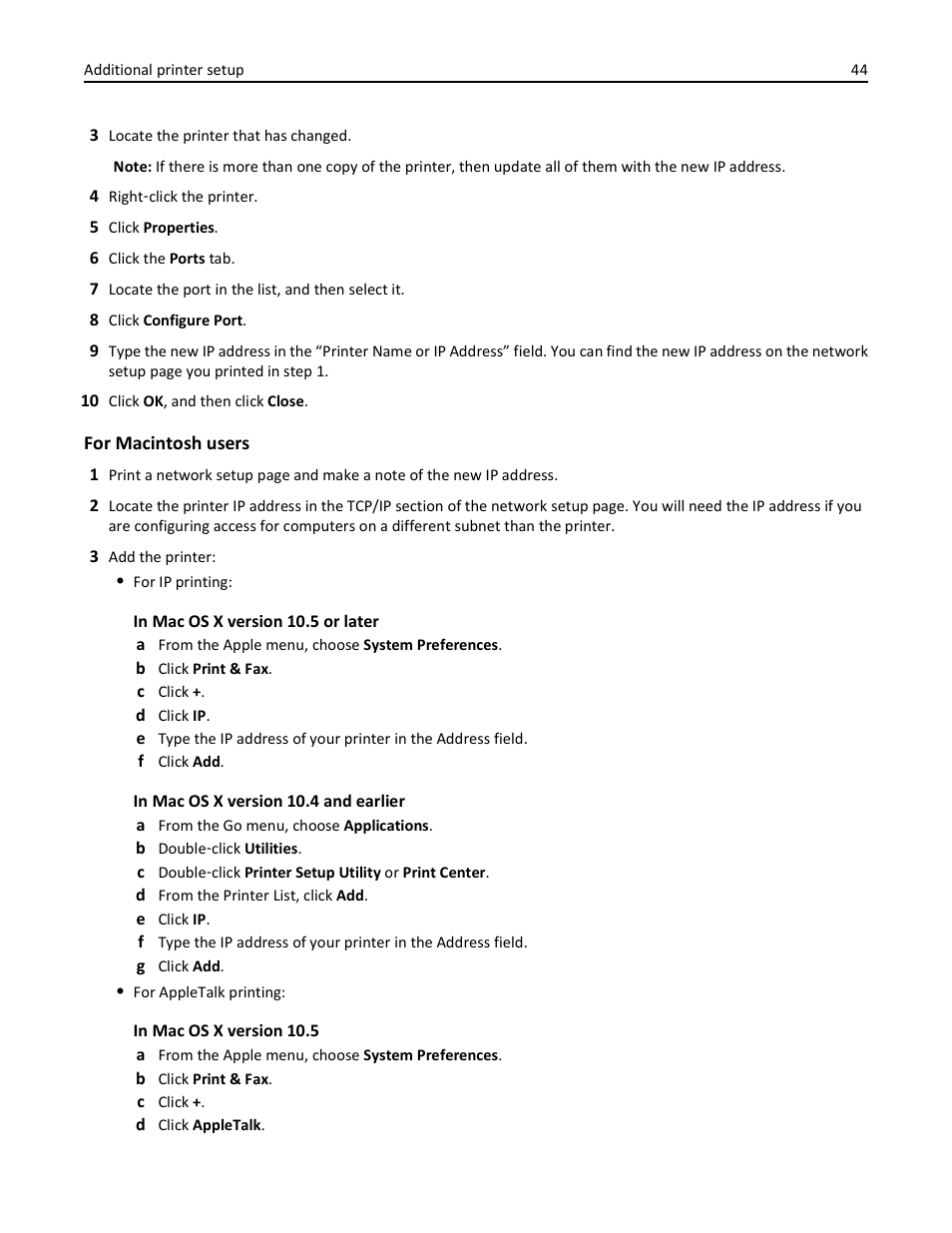 Lexmark 410 User Manual | Page 44 / 213