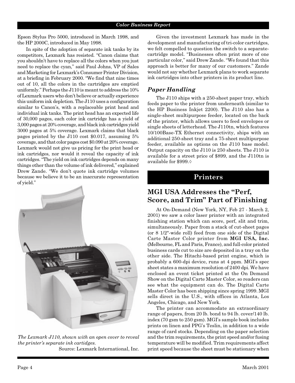 Lexmark C 720 User Manual | Page 4 / 18