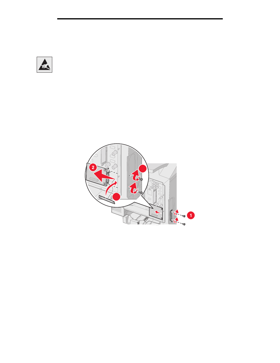 Removing an optional ina card | Lexmark C520 User Manual | Page 131 / 145