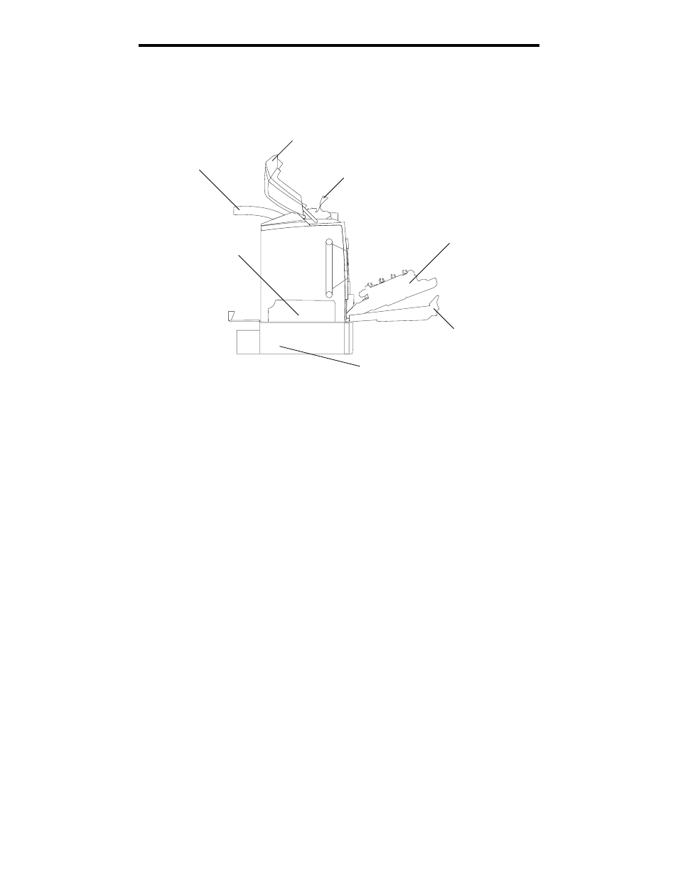 Accessing jam areas | Lexmark C520 User Manual | Page 65 / 145
