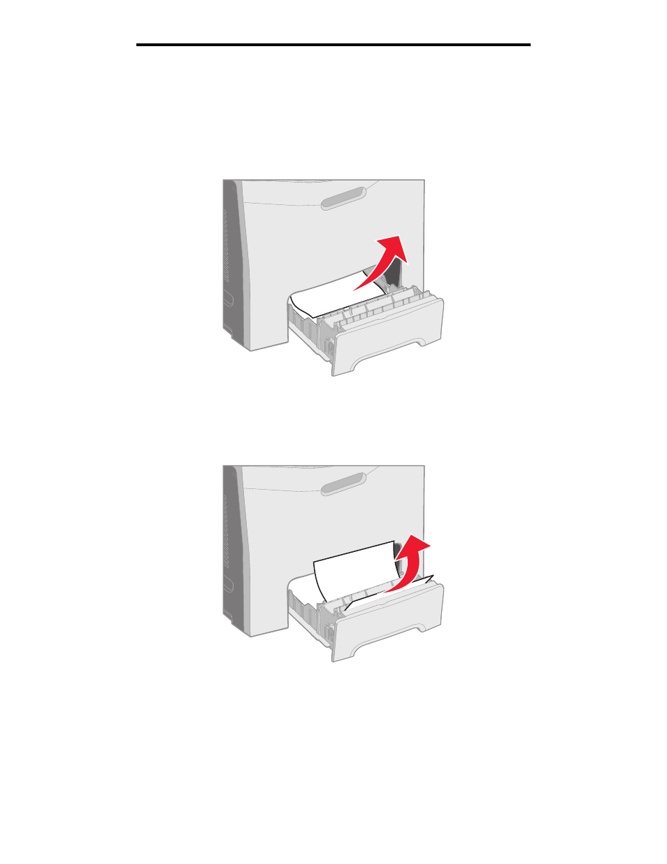 Clearing a jam in the standard tray (tray 1) | Lexmark C520 User Manual | Page 67 / 145