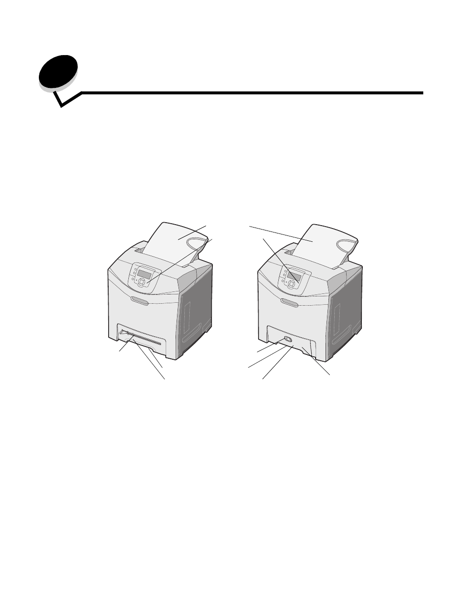 Overview, Basic models, Chapter 1: overview | Lexmark C520 User Manual | Page 8 / 145