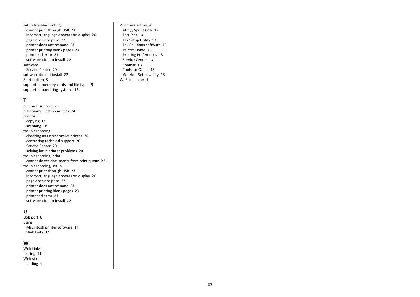 Lexmark Prospect Pro208 User Manual | Page 27 / 27