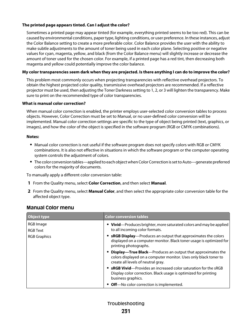 Lexmark 382 User Manual | Page 231 / 258