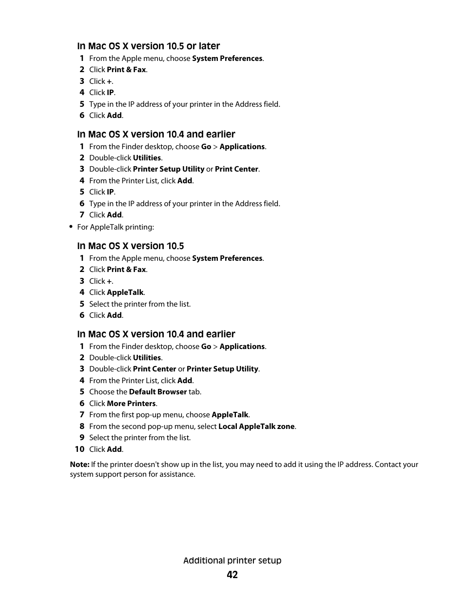 Lexmark 382 User Manual | Page 42 / 258