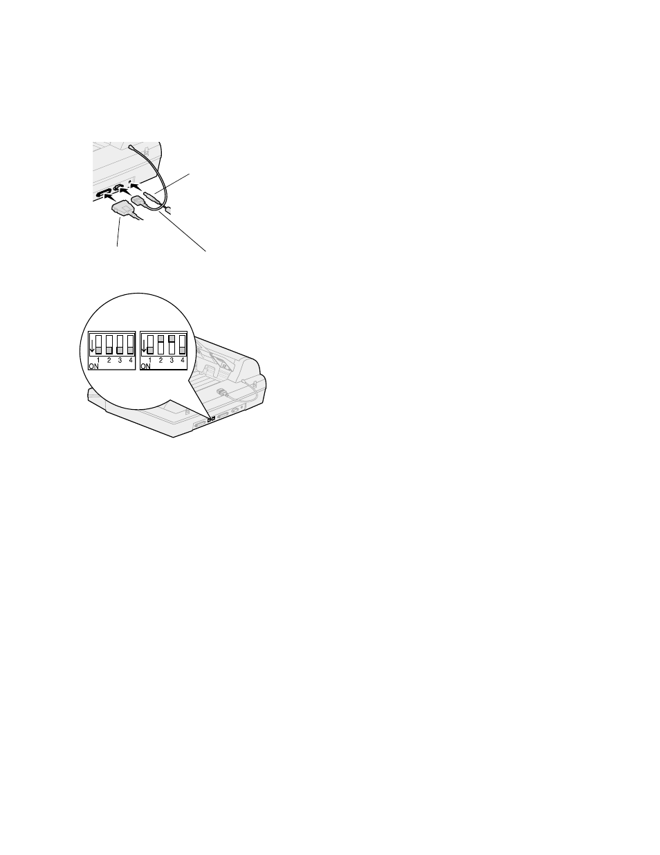 Automatic document feeder cable, Power cords, Scsi cable | Lexmark OptraImage 232 User Manual | Page 11 / 207