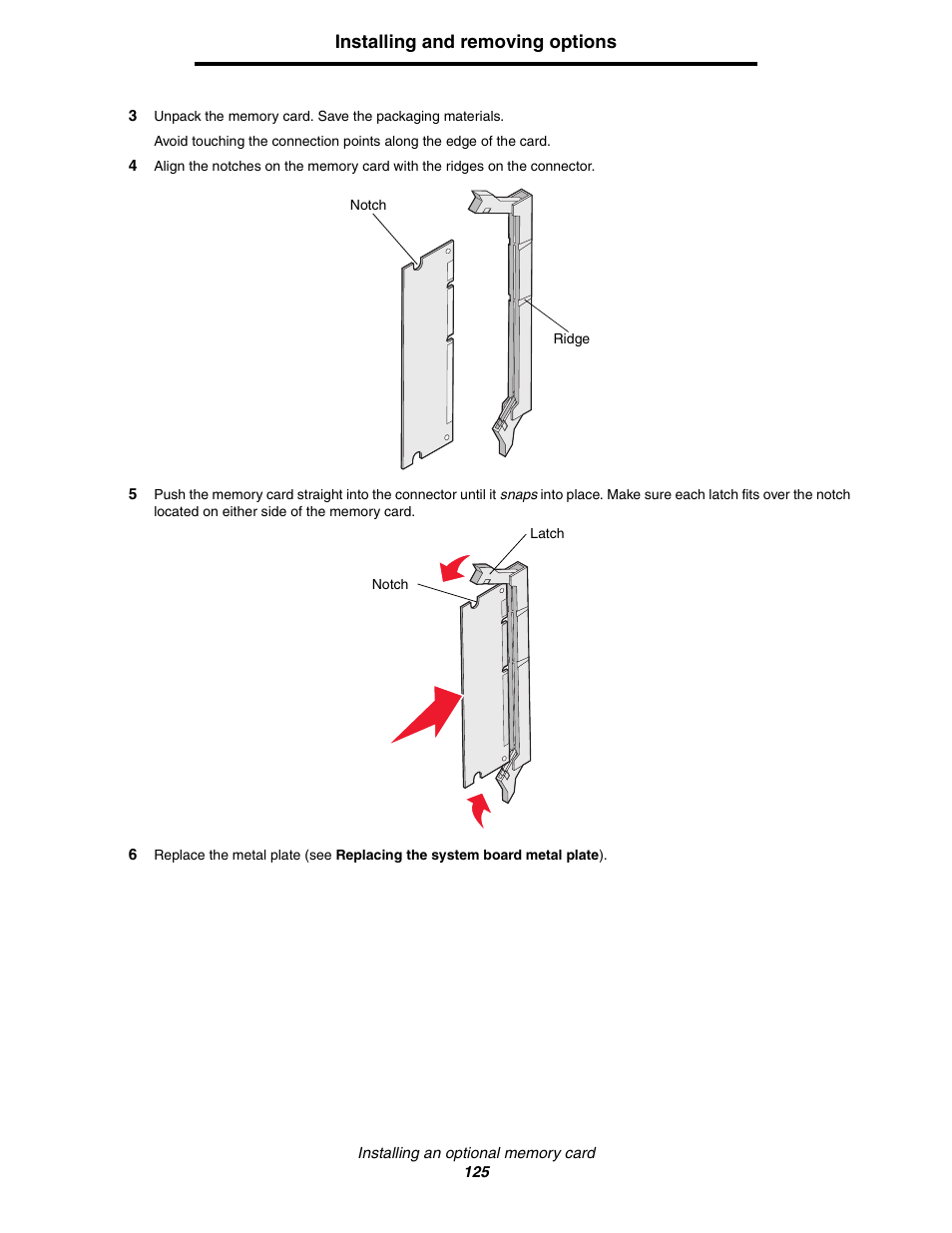 Lexmark C522 User Manual | Page 125 / 146