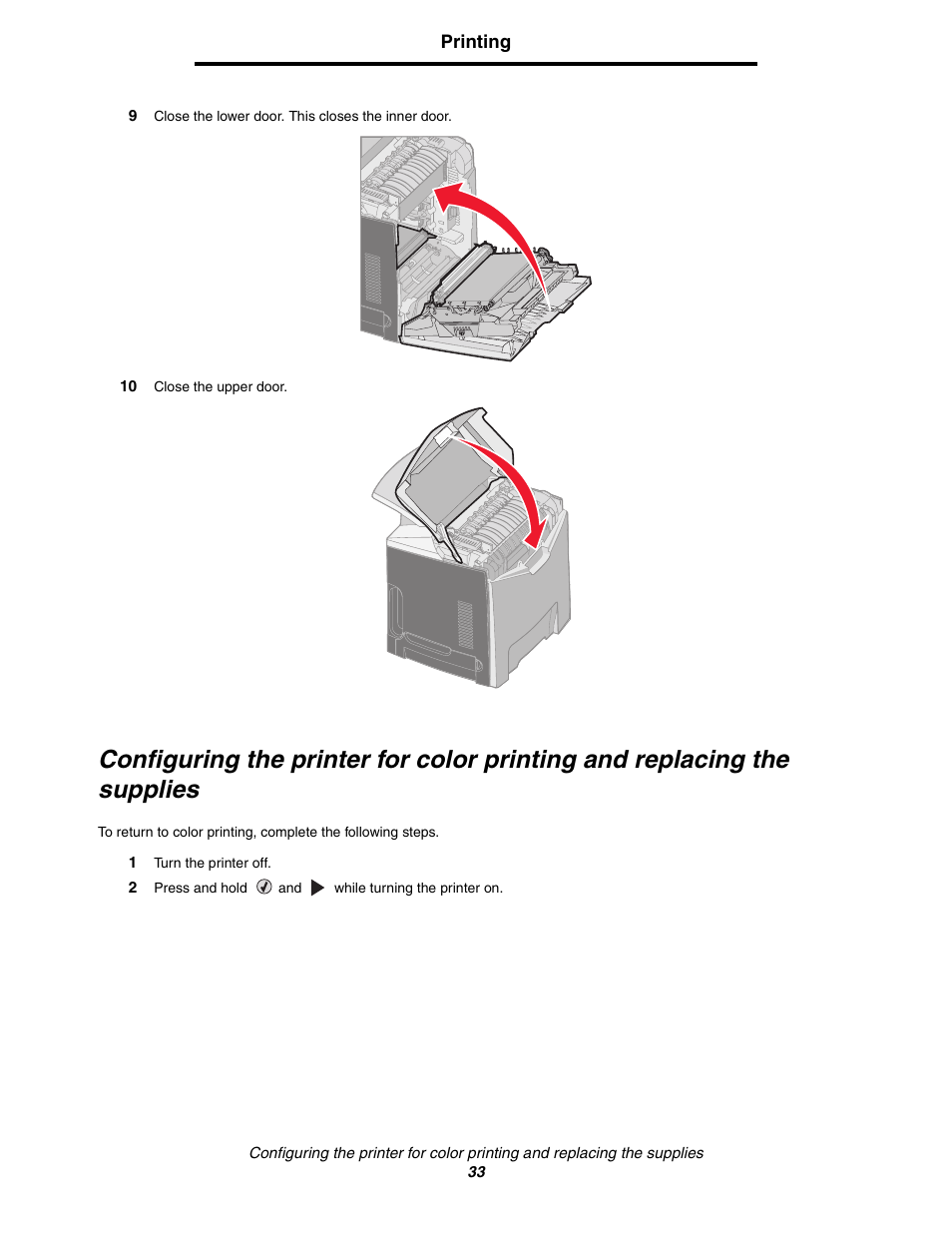 Lexmark C522 User Manual | Page 33 / 146